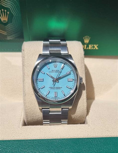 Rolex Oyster Perpetual 36 Tiffany 2023 Fullset NEW 